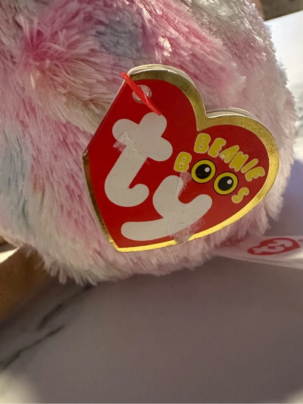 Ty Beanie Boos Kiwi the Bird Glitter Eyes Stuffed Animal